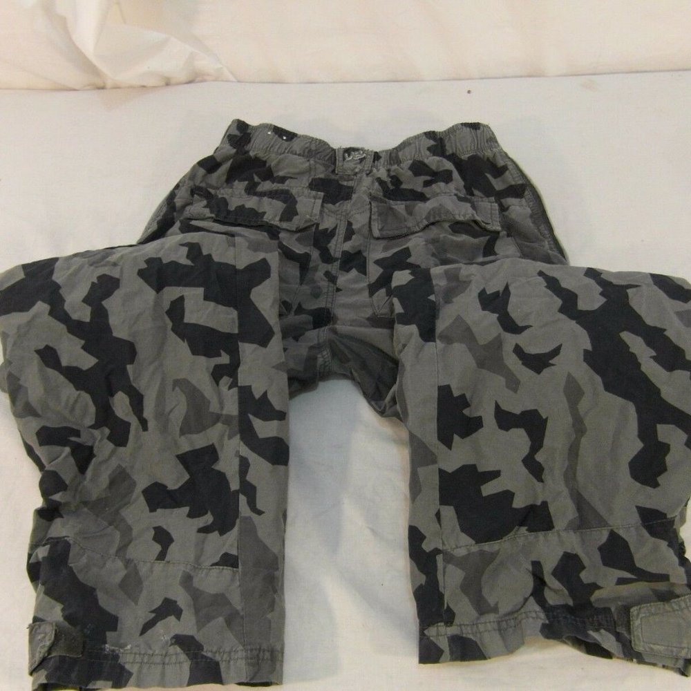YOUTH BOY'S szLARGE URBAN PIPELINE CITY CAMOUFLAGE GRAY ZIPPER FLY PANTS IG1045 - Picture 10 of 12